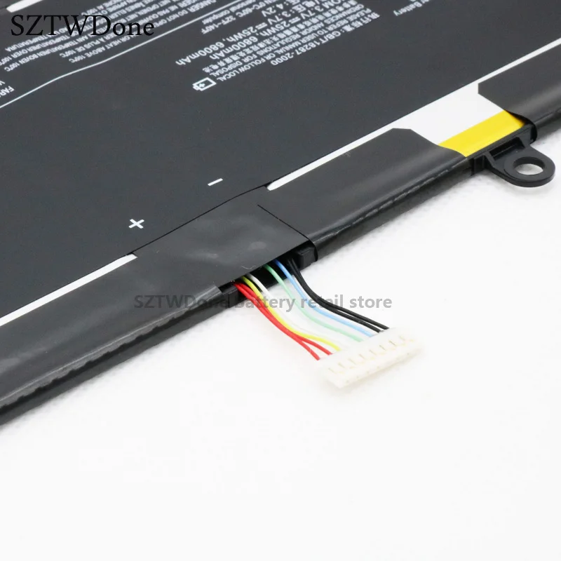 SZTWDONE Новый аккумулятор для ноутбука LENOVO IdeaTab K3 Lynx K3011W tablet L12M2P31 1ICP3/95/97-2 3 7 V 25WH 6800MAH |