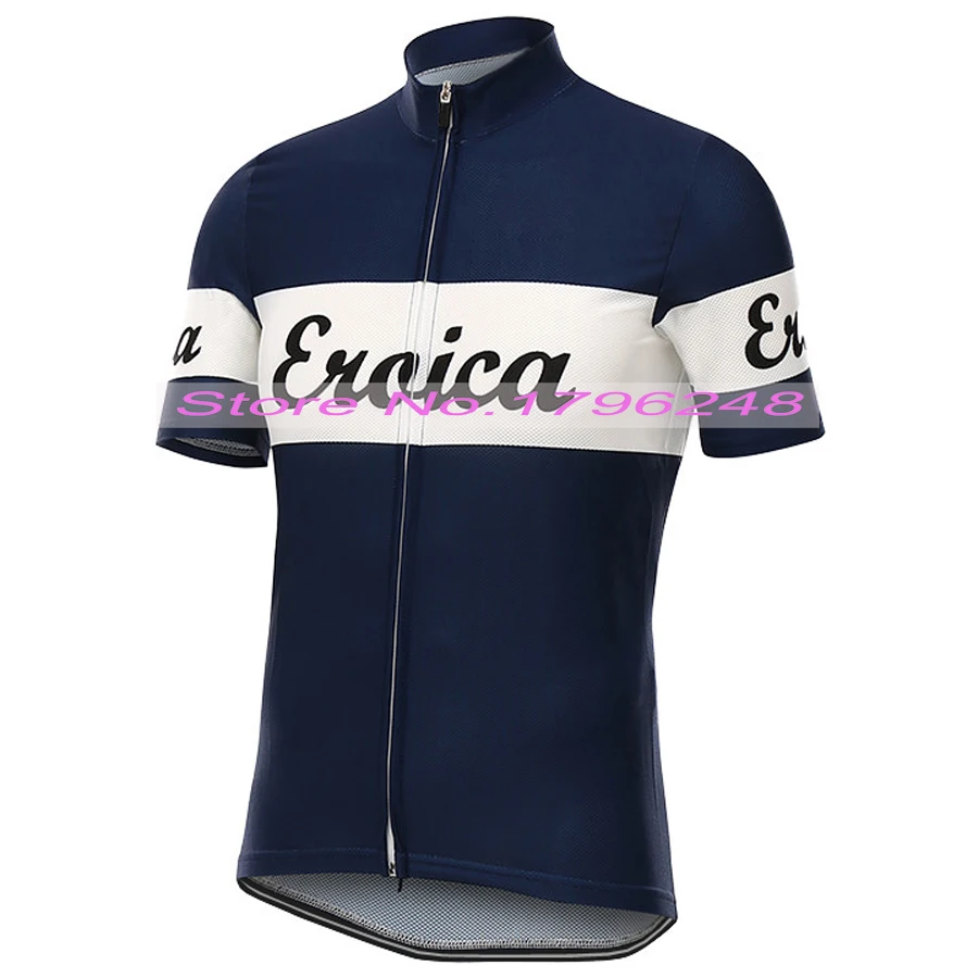 Новинка лидер продаж 2017 классическая Темно-синяя Джерси pro / road RACE Team велосипедная