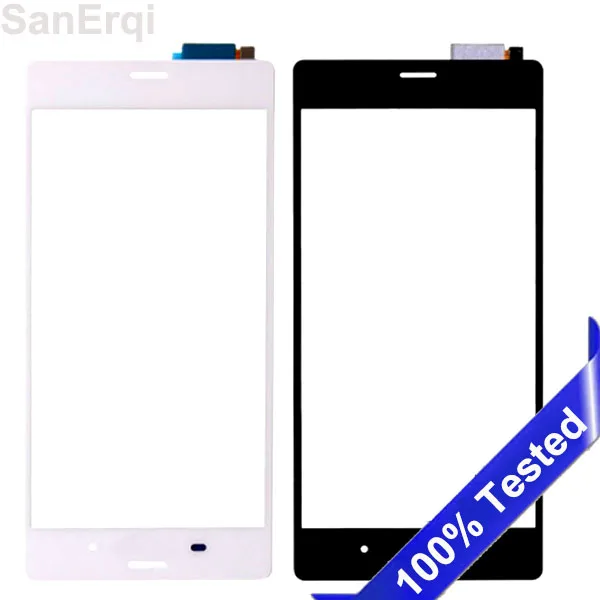 Сенсорный экран для Sony Xperia Z3 D6653 D6633 L55T L55U сенсор D6603 Передняя стеклянная панель