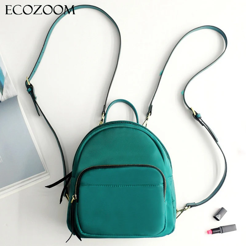 Женский простой маленький рюкзак в стиле Оксфорд мини-рюкзак для