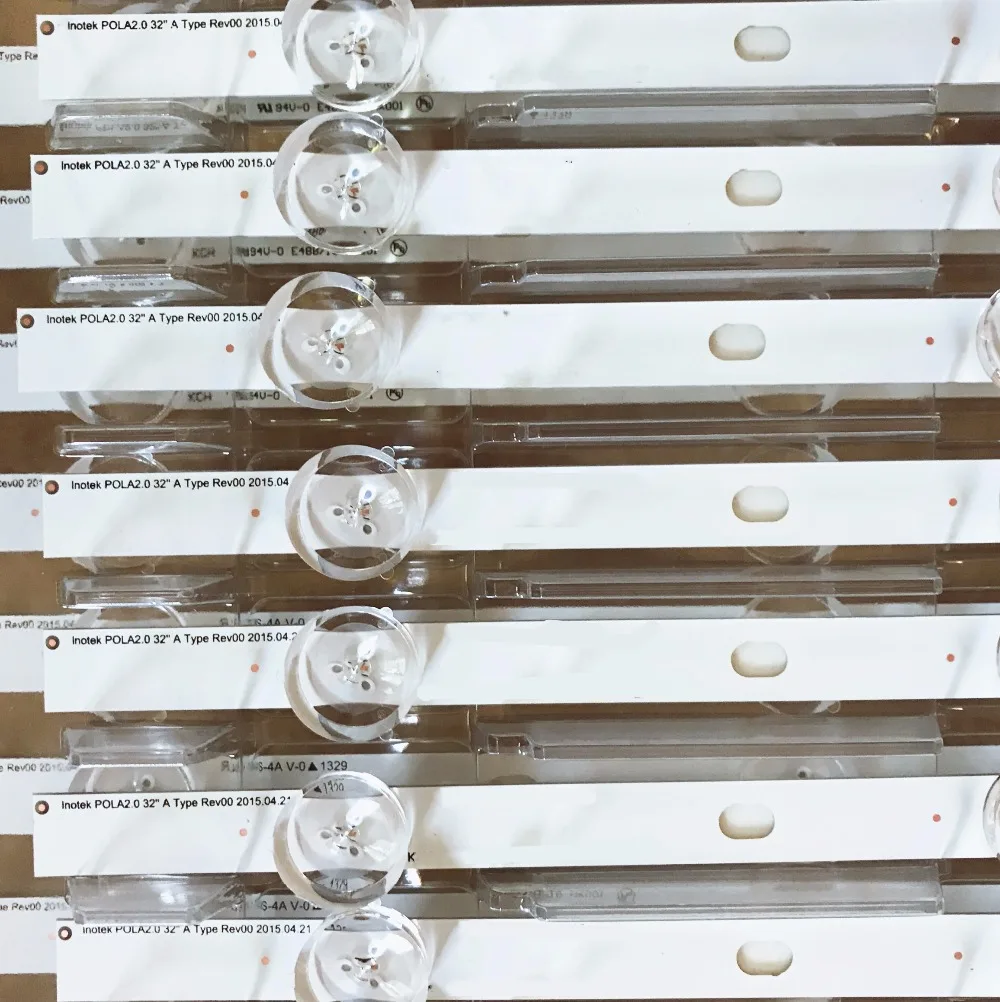 590 мм светодиодный подсветка полосы для замены телефонов LG 32LN5100 32LN545B Innotek POLA2.0 32