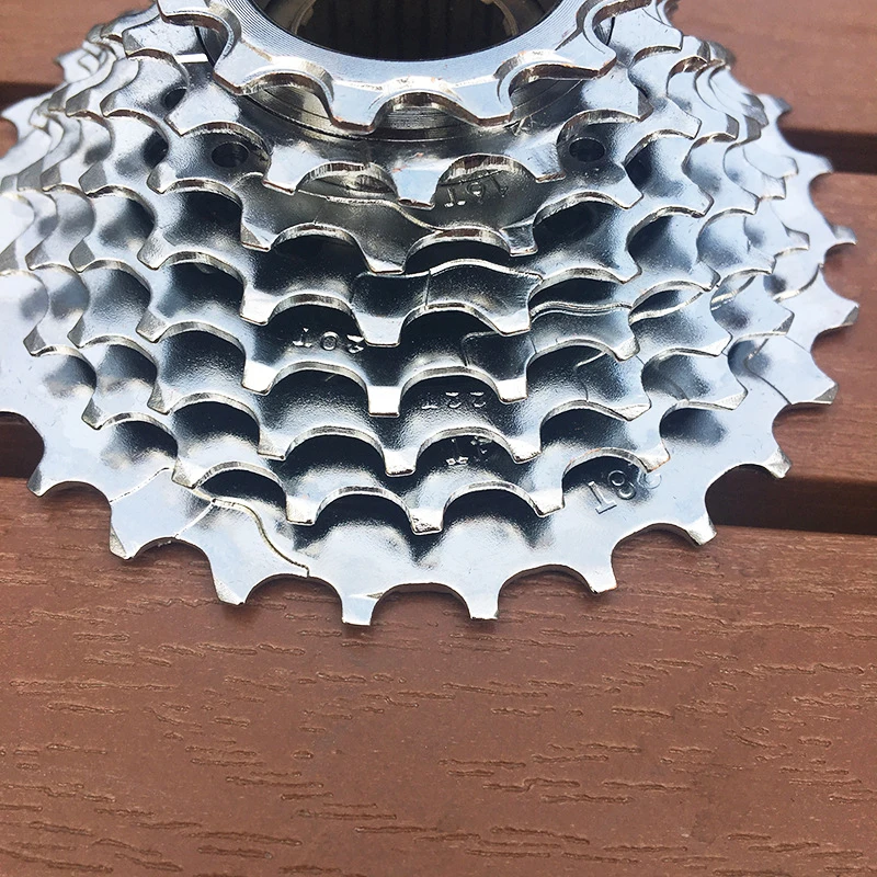 8 скоростей 13 28T горный шоссейный велосипед маховик Cog сталь MTB нить Звездочка