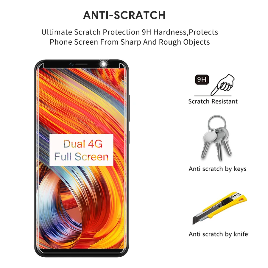 Dahaby для Leagoo M9 Pro 9 H закаленное Стекло Премиум Экран протектор Взрывозащищенный Anti