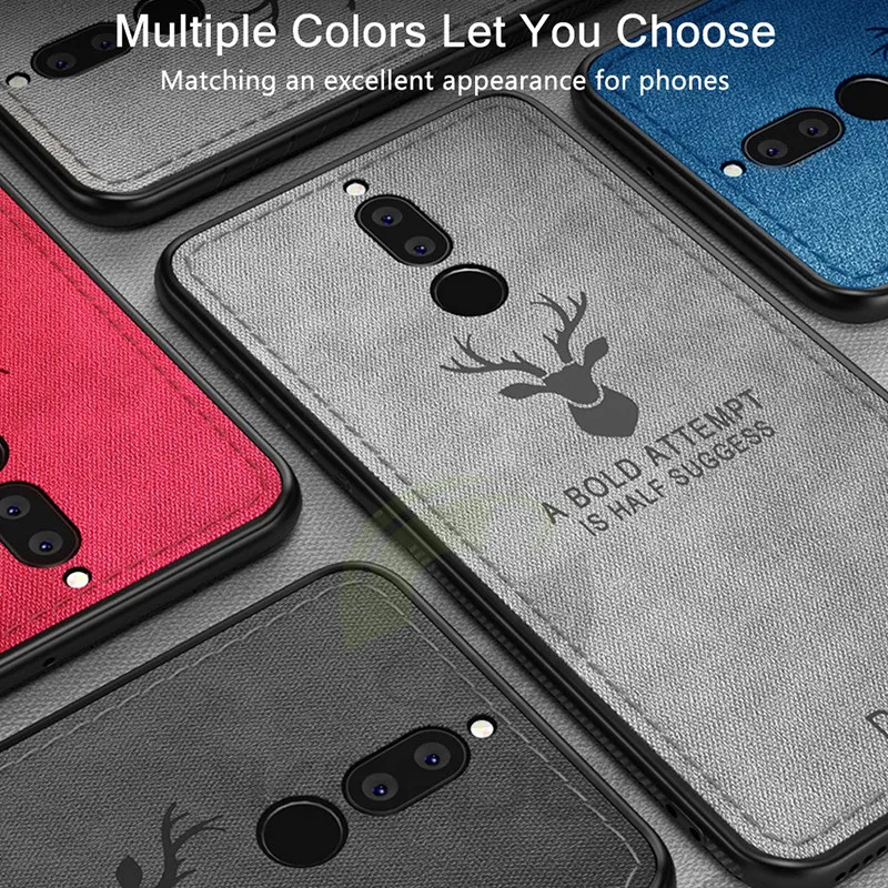 Keajor чехол для Huawei Mate 10 lite Funda классическая ткань ТПУ силиконовый бампер задняя