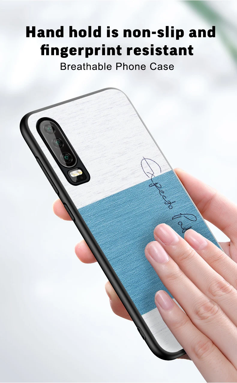 Для huawei P30 Pro Чехол из хлопковой ткани с мягким прикосновением P30pro задняя крышка MOFi противоударный защитный чехол P30 чехол s