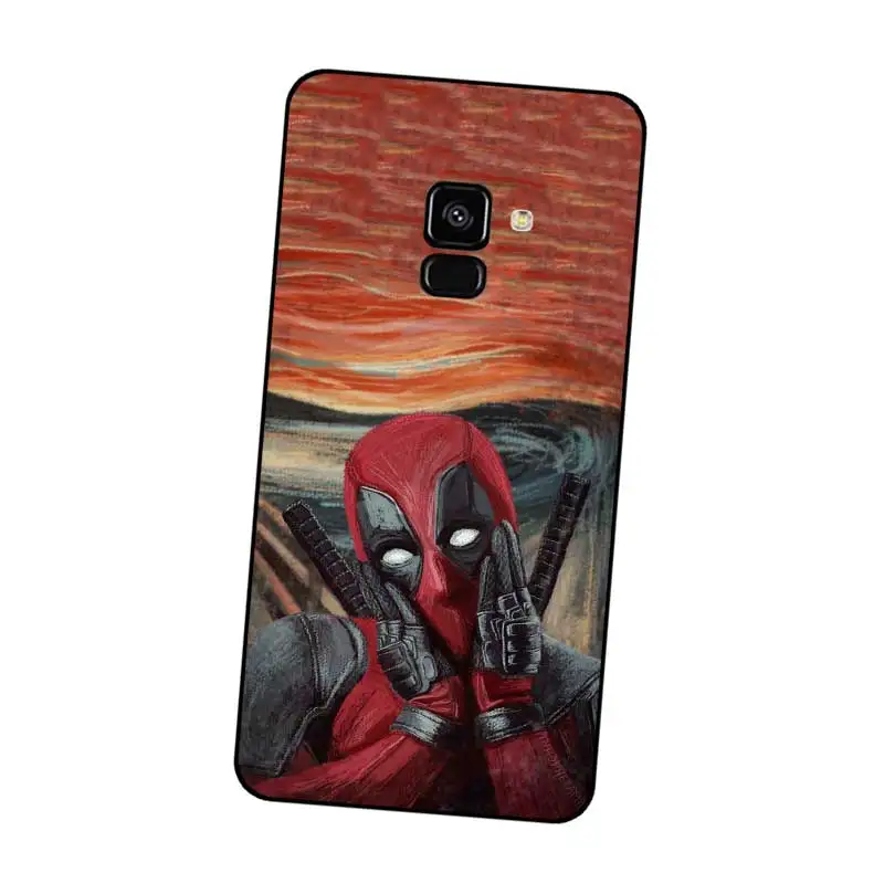 N304 фильма Дэдпул рубашки черный силиконовый чехол для Samsung Galaxy J2 J3 J4 J5 J6 J7 J8 Pro Plus