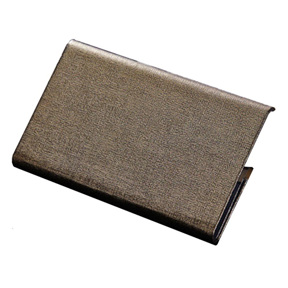 Высокое Качество Визитница чехол Магнит из нержавеющей стали металлический ID