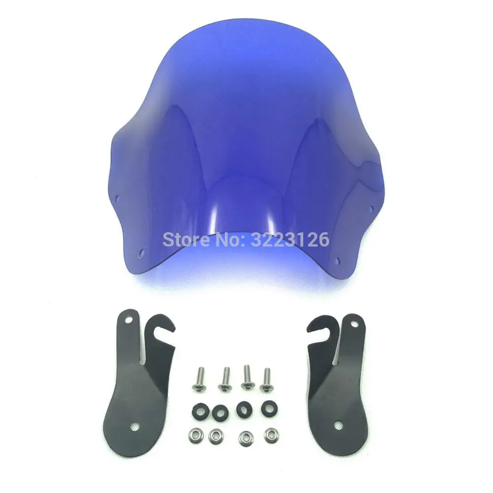 Переднее стекло для мотоцикла ветровое с кронштейном Yamaha V MAX VMAX 1200 VMAX1200 MAX1200 1985