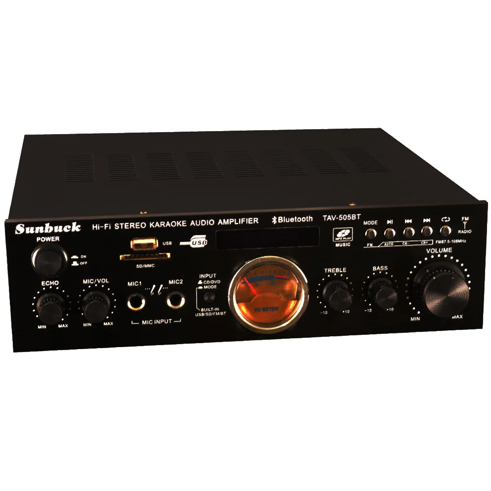 USB SD карта fm-радио Bluetooth 300 Вт+ 300 Вт 2,0 пульт дистанционного управления KTV Караоке автомобильный домашний аудио цифровой AV усилитель