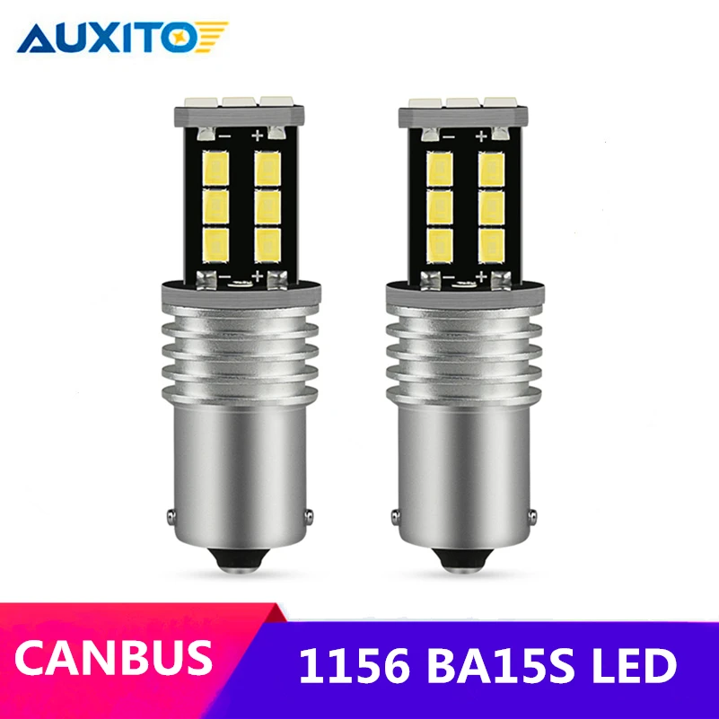 2x1156 BA15S P21W T15 W16W автомобиля задние тормоза лампы фонари заднего хода ДРЛ Для Audi A3 A4