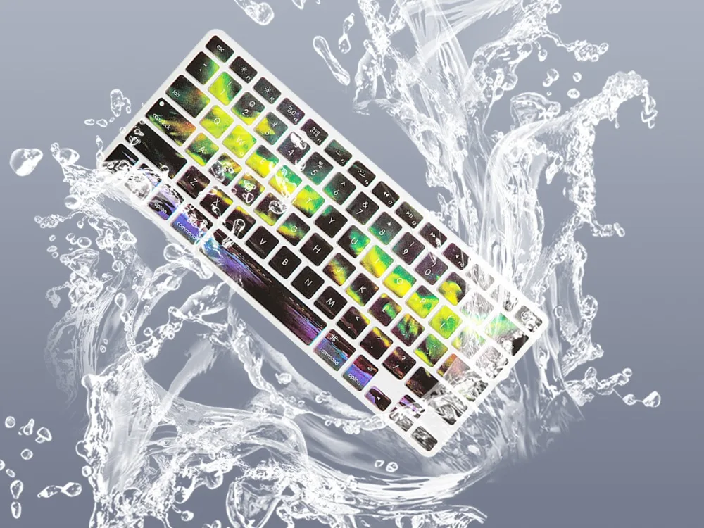 Силиконовый чехол для клавиатуры защитная пленка Apple Macbook Pro Air Retina 13 &quot15&quot 17 &quotс