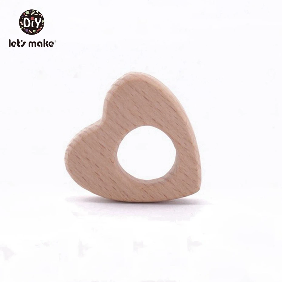 Давайте сделаем DIY кулон ручной резки птиц 10 шт. деревянные птицы Прорезыватель Натуральный Бук деревянный продукт - Цвет: heart