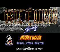 Замок иллюзии В ролях Микки Маус 16 бит MD игровая карта для sega Mega Drive для Genesis