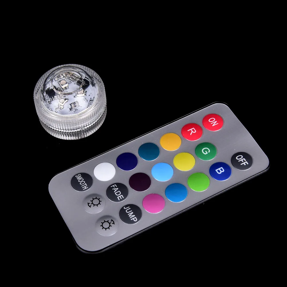 Погружной светильник с 3 светодиодными батареями водонепроницаемый для бассейна