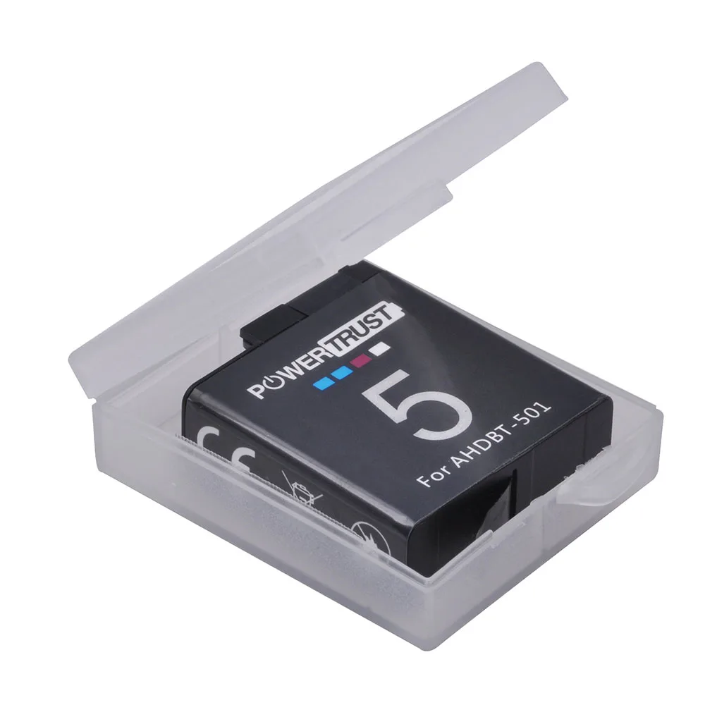 Зарядное устройство со светодиодной подсветкой и USB портом Type C для экшн камеры