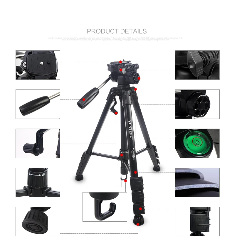 Профессиональный штатив монопод для DSLR камеры портативный/камера стенд через DHL