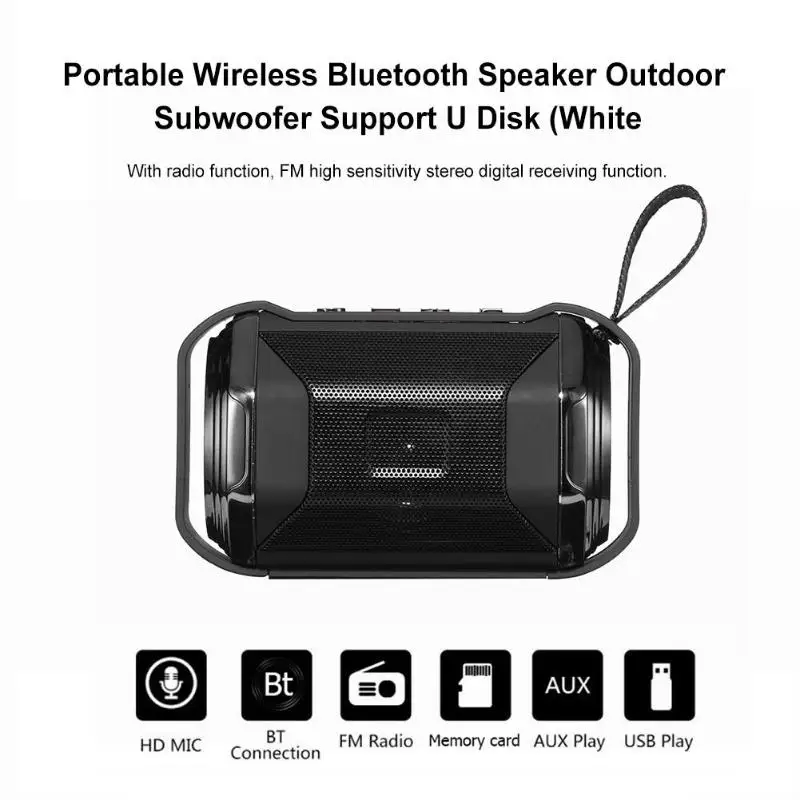 Мини Портативный беспроводной usb Bluetooth динамик акустическая система вибрирующие