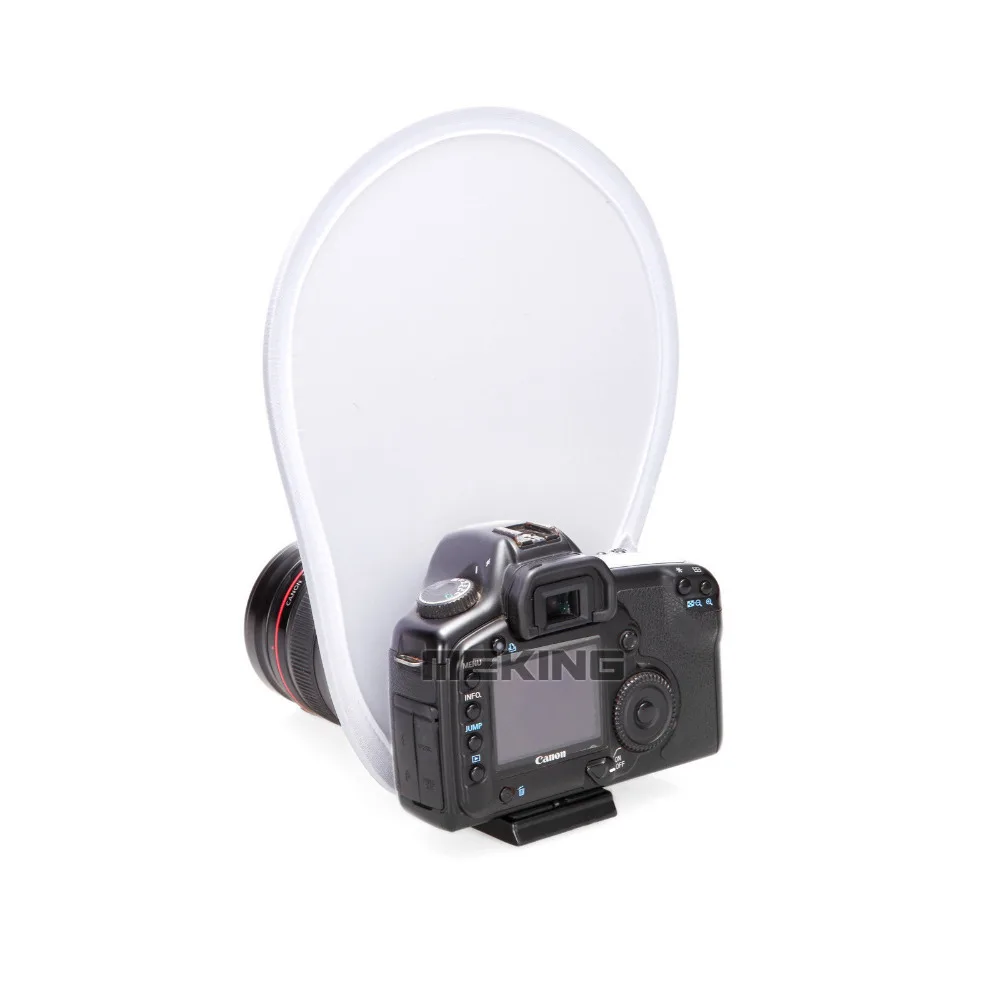 Готовый запас Meking фотовспышка Рассеиватель объектива отражатель для Canon Nikon Sony