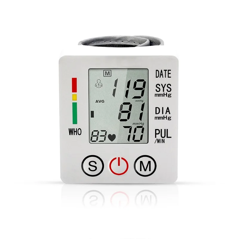 Wrist Blood Pressure OLIECO умный импульсный тестер манжеты цифровой детектор OLI-003R портативный инструмент для ухода за здоровьем наручные кровеносный монитор для улучшения качества - Цвет: Wrist Blood Pressure