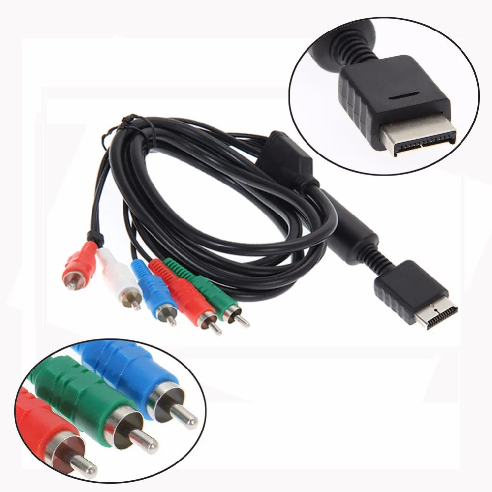Премиум компонент RCA AV аудио видео кабель для Sony PS3 PS2 HD ТВ ЖК дисплей 0321|cord|cord for