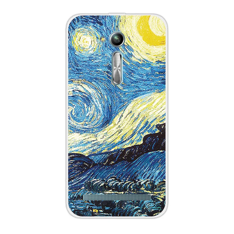 5 0 дюйма для ASUS Zenfone GO ZB500KL DIY чехлы телефонов мягкий силиконовый прозрачный ТПУ Asus