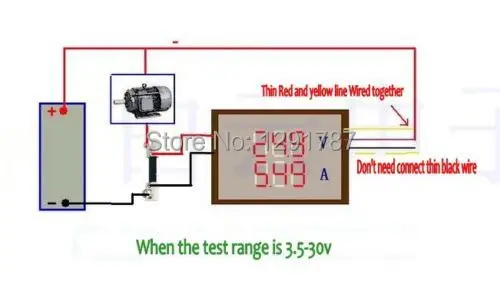 Высокоточный цифровой вольтметр Амперметр постоянного тока 200 в А 2 1