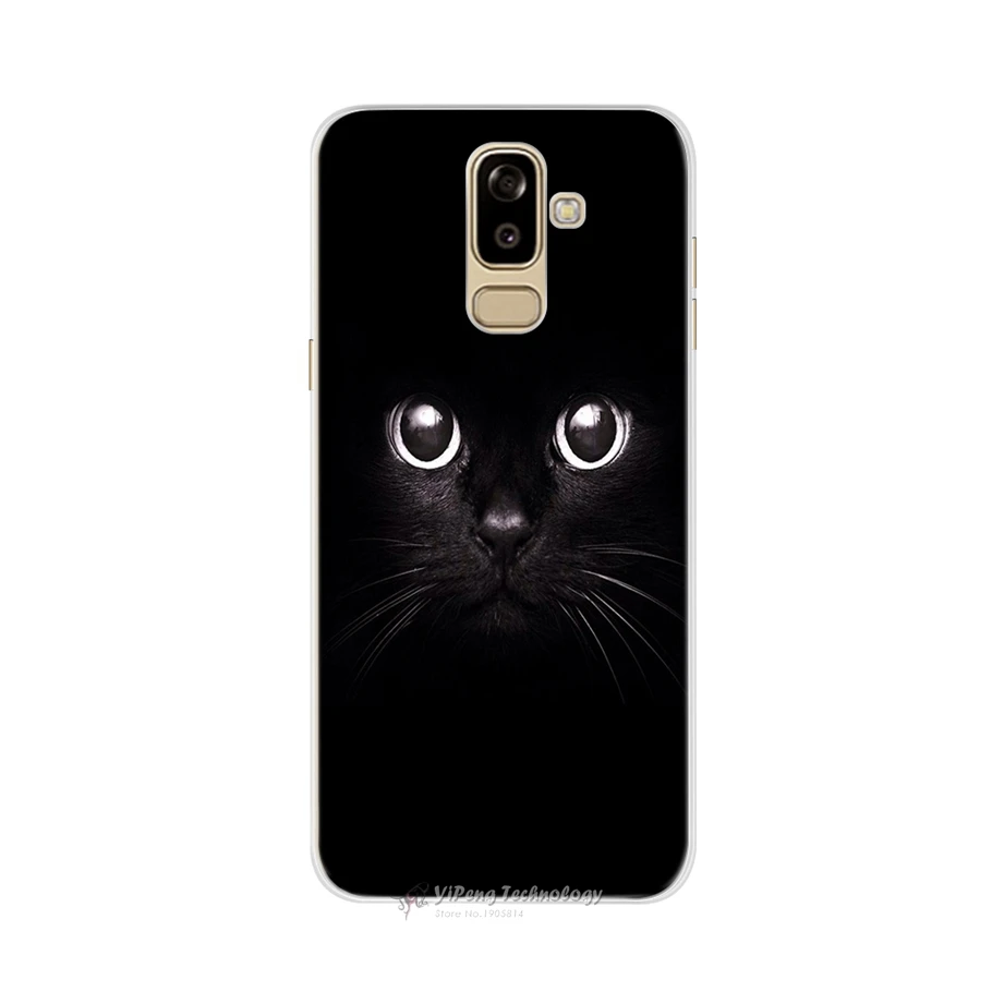 Светло-желтый Мягкий чехол для телефона samsung Galaxy j8 j810f силиконовый чехол ТПУ чехол для samsung Galaxy j8 SM j810 бампер Coque - Цвет: Светло-желтый