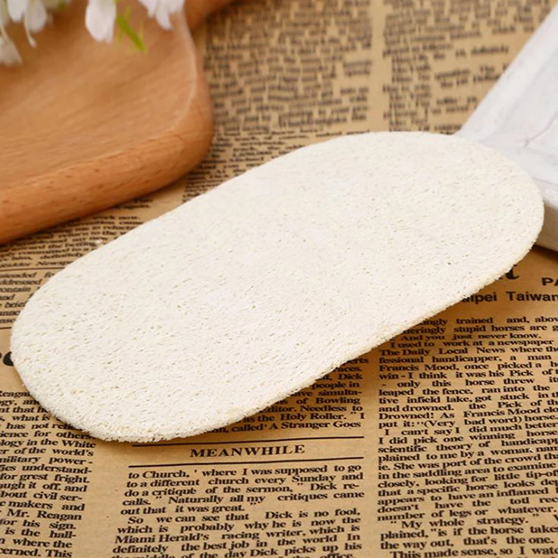 Губка скребок Loofah для мытья посуды кухонный инструмент натуральная щетка ванны
