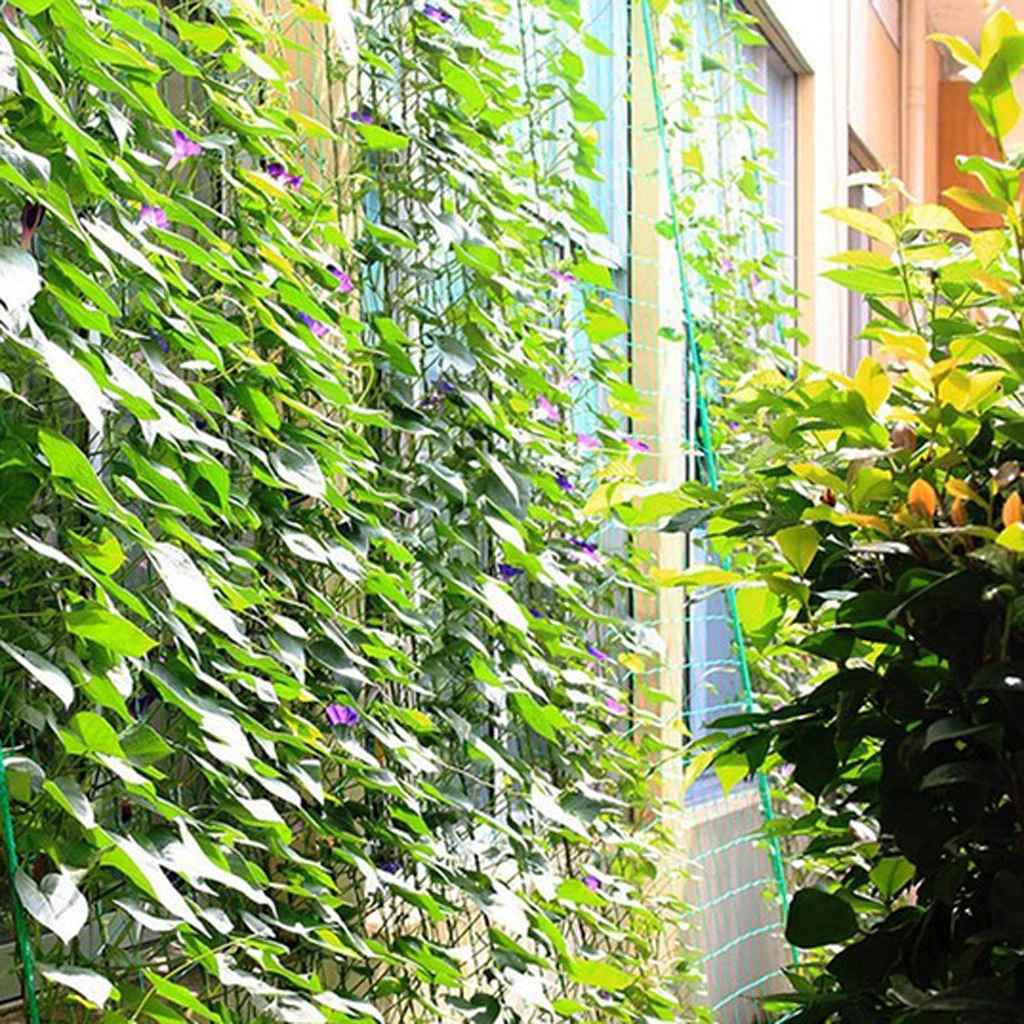 Nylon Trellis Netting Plant Support For Climbing Plants Vine Veggie 1.8X1.8M Garden Plants Vegetables Supplies