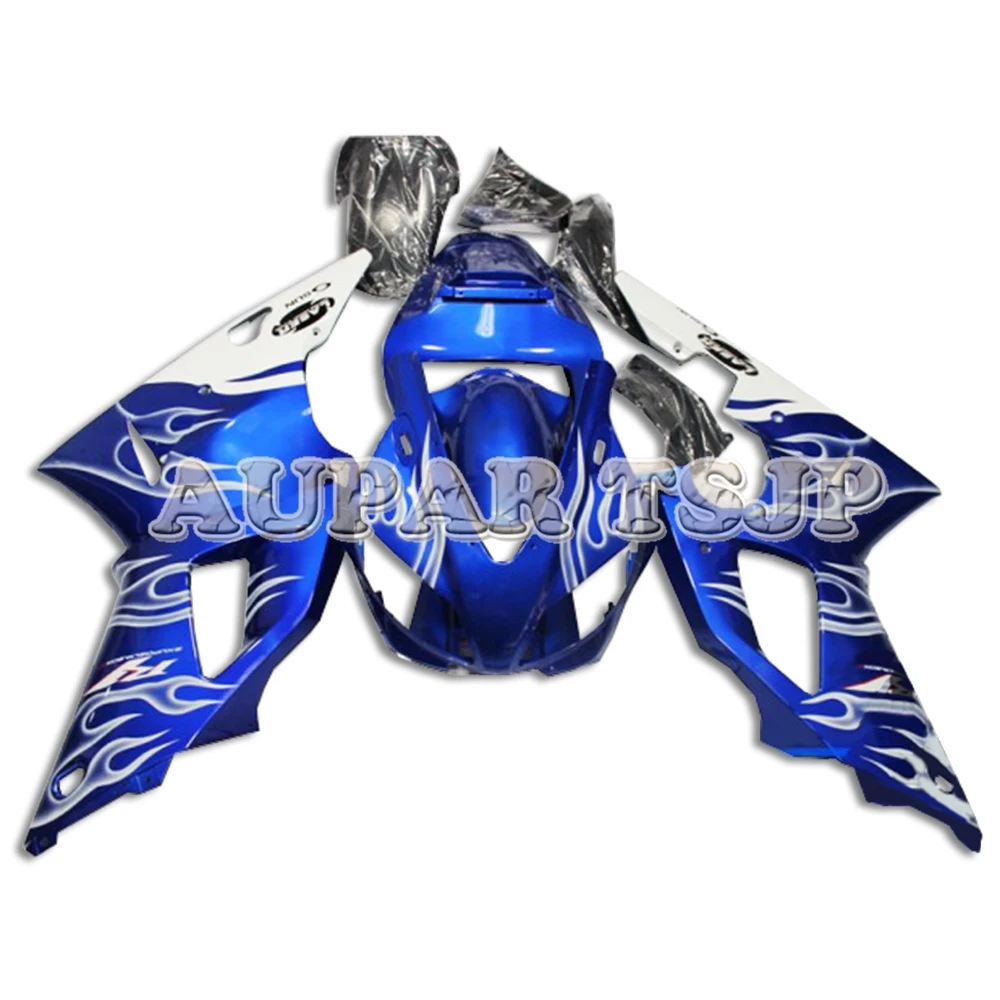 

Blue White Flames Body Frames Fit For Yamaha YZF1000 R1 1998 1999 98 99 Fairings ABS Injection Plastic Full Bodywork Kit Covers