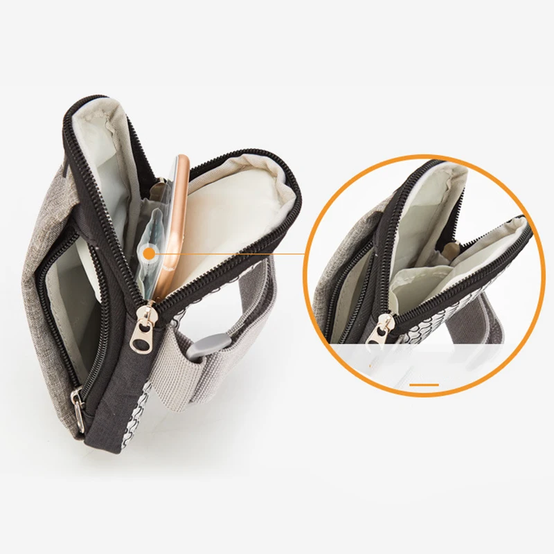 Ниже 6 2 дюймовая сумка для бега мобильного телефона с отверстием наушников в