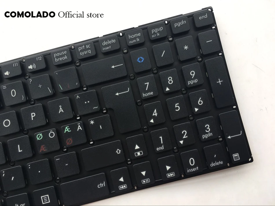 ND Скандинавская клавиатура для ASUS K56 A56C S550CM S56C K56C S550C K56CM K56CB макет|Клавиатуры