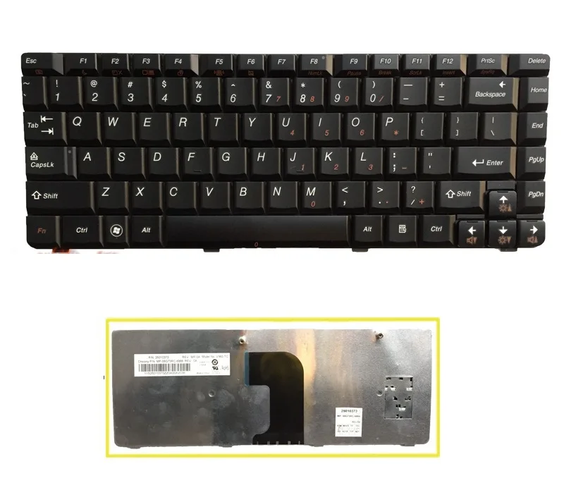 Оригинальная новая клавиатура SSEA для ноутбука LENOVO Ideapad U450 U450A U450P U450G|keyboard for