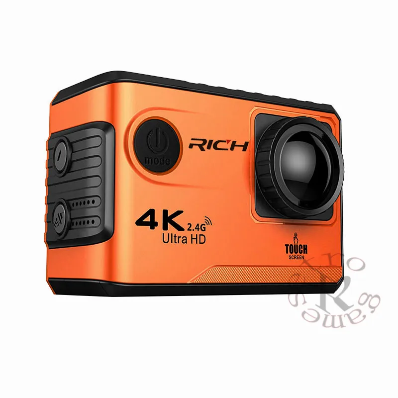 4K/24fps Спортивная Экшн камера WiF UHD 2 &quotсенсорный экран 1080P видеокамера