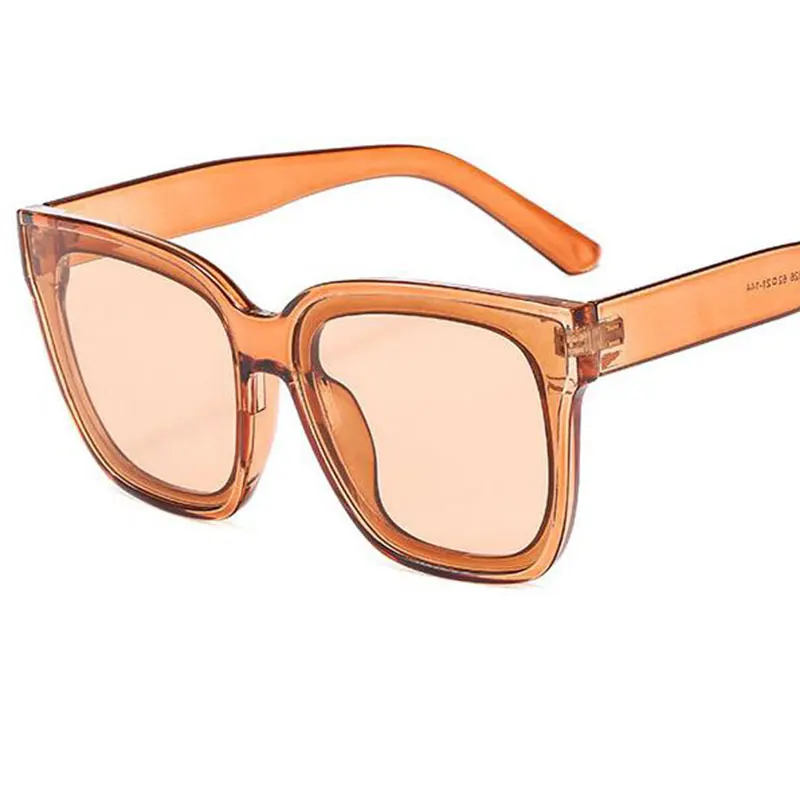 Новое поступление большие квадратные солнцезащитные очки Wo мужские s брендовые