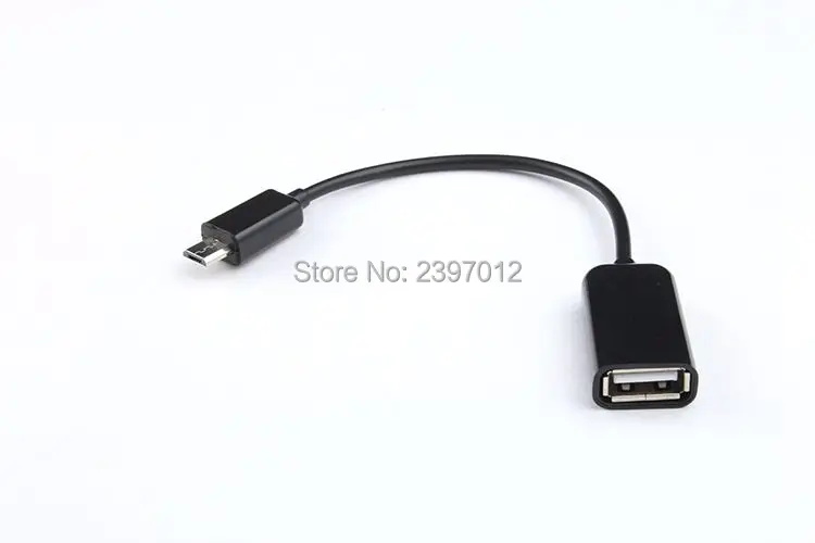 SZAICHGSI микро USB OTG кабель мышь клавиатура для мобильного Планшета a женщина к Micro B 5