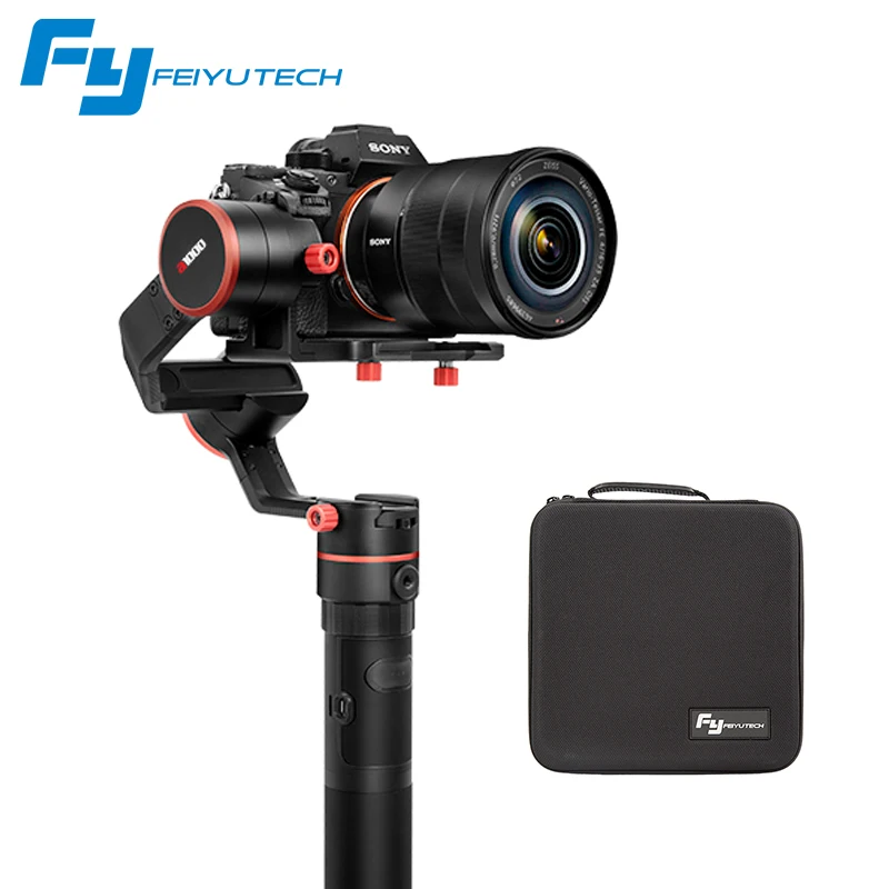 FeiyuTech a1000 3 осевой одиночный карданный стабилизатор для камеры Nikon Sony Canon камер Gopro