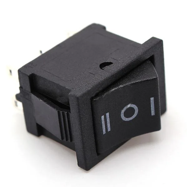 Высокое качество AC 6A/250В 10А/125В 5X 6Pin DPDT ВКЛ-ВЫКЛ-ВКЛ положение оснастки лодки