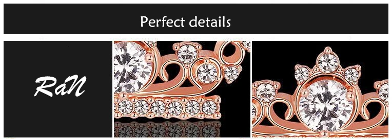 2015 RaN brand fine jewelry Crown Crystal Diamond valentine's day necklace white stone gemstone pendant | Украшения и