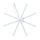 Светодиодный потолочный светильник 24W 1800LM 48 Светодиодный Bulb Light 220V PCB Board Octopus Tube 5730SMD энергосберегающий светильник Octopus Round Light