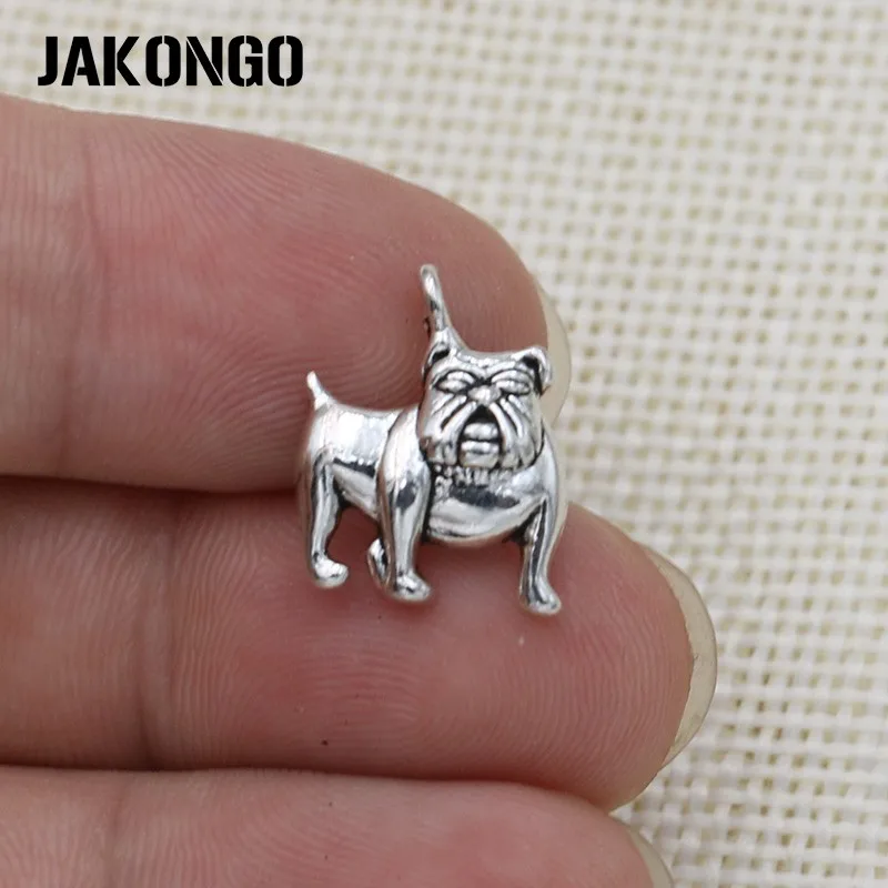 JAKONGO тибетские посеребренные Подвески с собаками для изготовления ювелирных