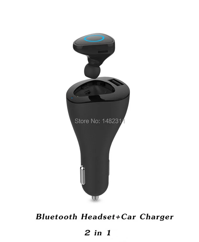 Roman R6000 Bluetooth наушники + Автомобильное зарядное устройство адаптер разъем 2 в 1