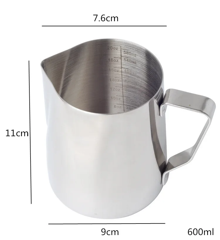 Pattern B 600ML Многоразмерные кофейные трафареты из нержавеющей стали, чашка, гирлянда, горшок, искусство, бариста, инструменты, аксессуары для кофе, простой кофе, трафарет, форма - Цвет: Pattern B 600ML