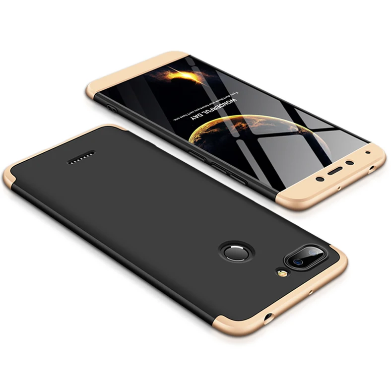 Xiaomi Redmi 6 Чехол 360 градусов полный противоударный чехол для телефона на Funda Redmi 6 Redmi6 Xiomi 5,4" чехол s Обложка 3 в 1 для мужчин wo men - Цвет: Xiaomi Redmi 6 Case
