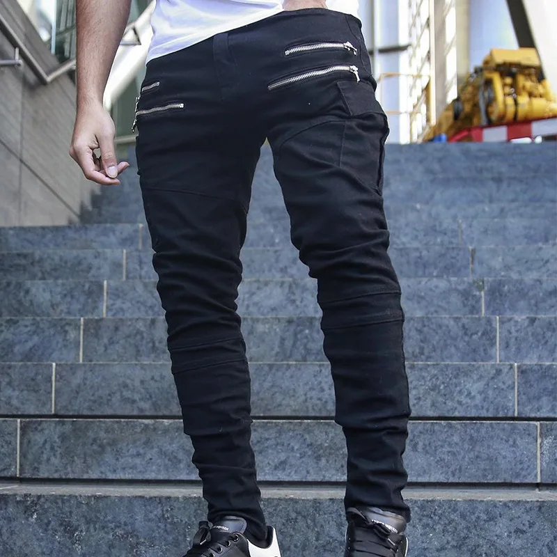 Maoxzon мужские повседневные эластичные обтягивающие длинные штаны для активного