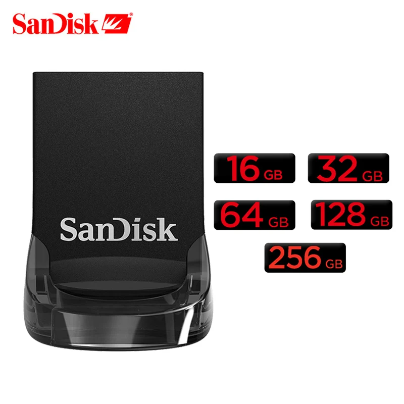 SanDisk CZ430 USB 3 1 флеш накопитель 128 Гб 64 ГБ 32 16 130 МБ/с./с Карта памяти флешки для ПК|USB