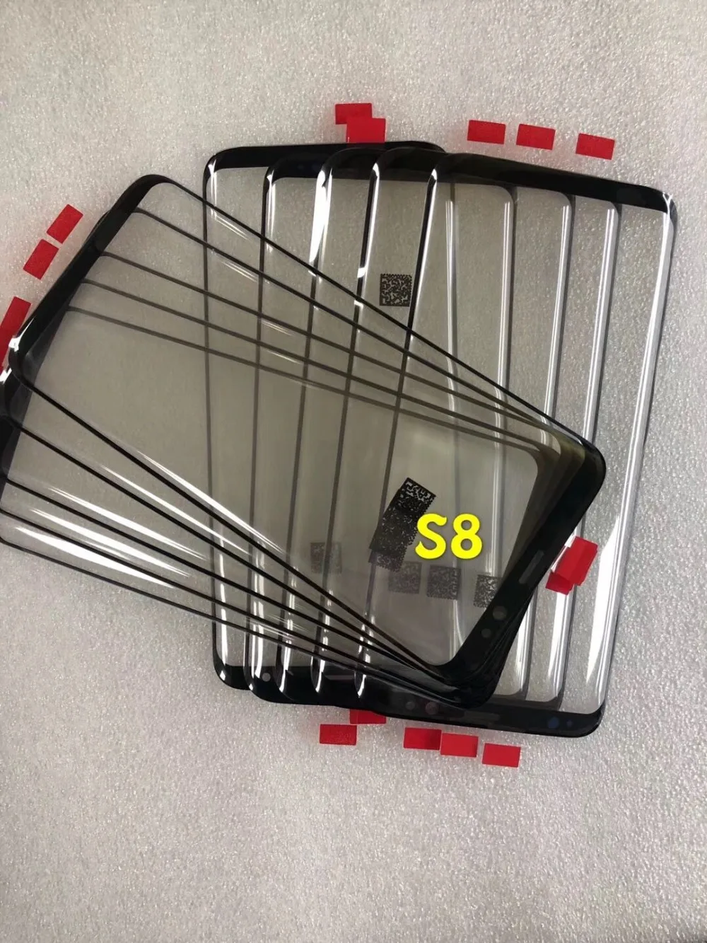 5 шт. Переднее стекло объектива для Samsung Galaxy Note 10 plus S10E S10 S9 S8 Plus note 9 8 ЖК дисплей