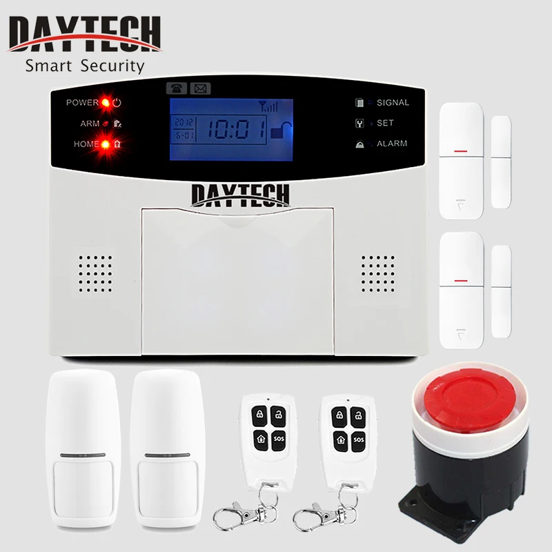 DAYTECH GSM система защиты от взлома наборы охранных SMS оповещений домашняя
