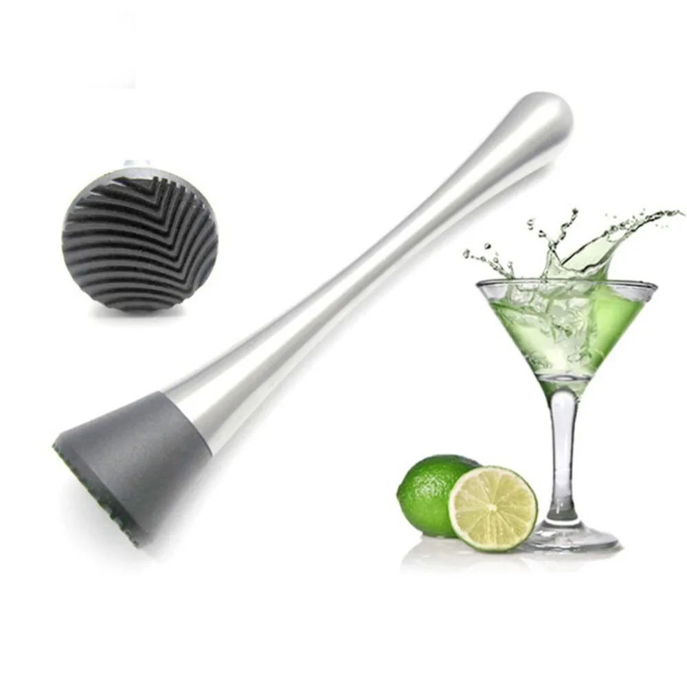 1 шт. нержавеющая сталь бар коктейль Mojito мята Muddler DIY напиток фруктовый лед