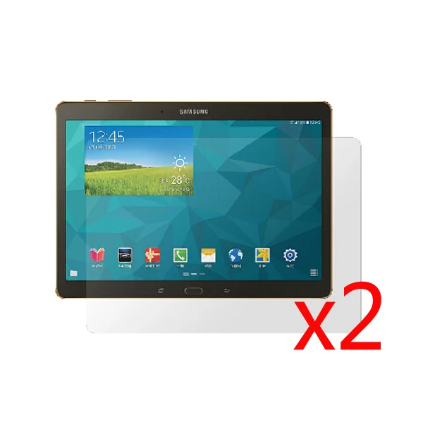 2x Film + Clean Cloth Retail Package Clear LCD Screen Protector Films For Samsung Galaxy Tab S 10.5 T800 T801 T805 Tablet | Компьютеры и
